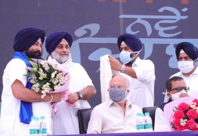 SAD – BSP Alliance : पंजाबात मायावती आणि अकाली दल एकत्र, बसप २० आणि अकाली दल ९७ जागांवर लढणार । Shiromani Akali Dal Bahujan Samaj Party SAD