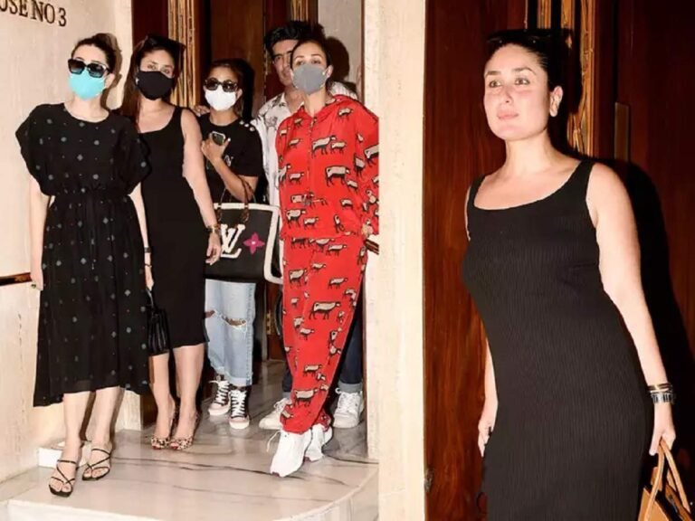 kareena kapoor hot and bold black dress: दिवसरात्र पार्टी चाले! करीना व करिश्माच्या स्टायलिश लुकवर भारी पडली कपूर घराण्याची ‘ही’ लाडकी लेक