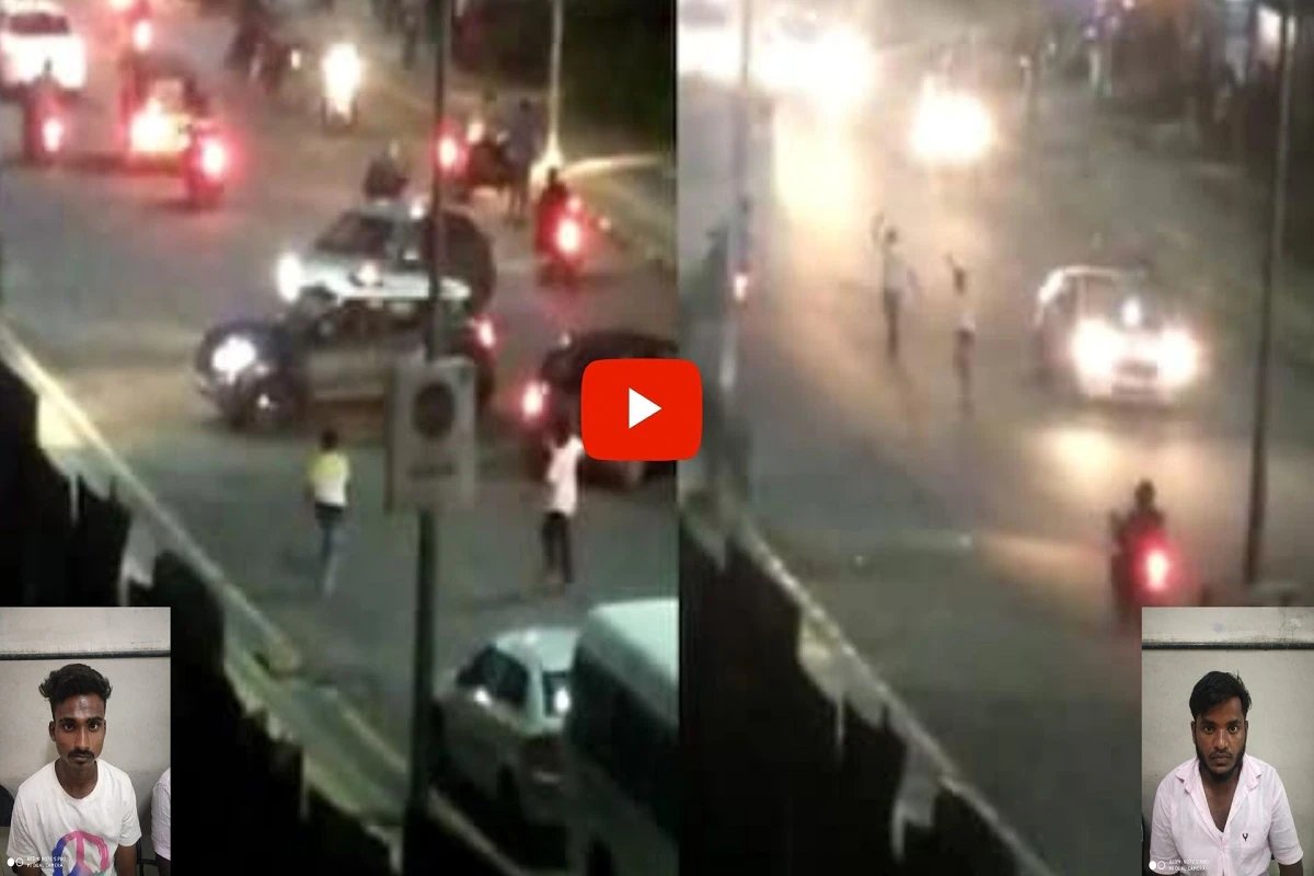 Pune Crime Viral Video: पुण्यात भररस्त्यात धारदार शस्त्र घेऊन लोकांवर वार करणाऱ्या गुंडांचा VIDEO VIRAL, दोघे जण अटकेत | Viral