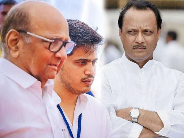 Sharad Pawar: शरद पवारांच्या एका नातवाने केला दुसऱ्या नातवाचा पराभव Sharad Pawar: शरद पवारांच्या एका नातवाने केला दुसऱ्या नातवाचा पराभव